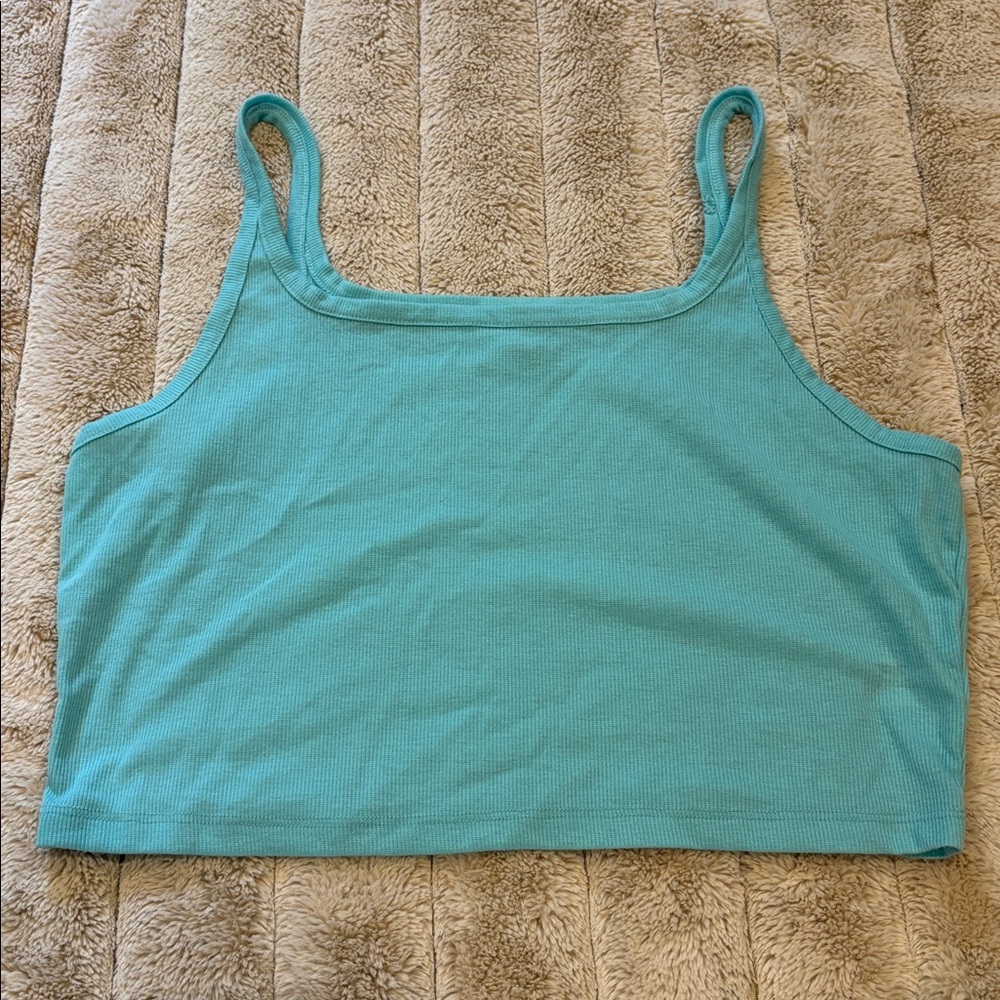 Colsie Aqua Blue Tank Top